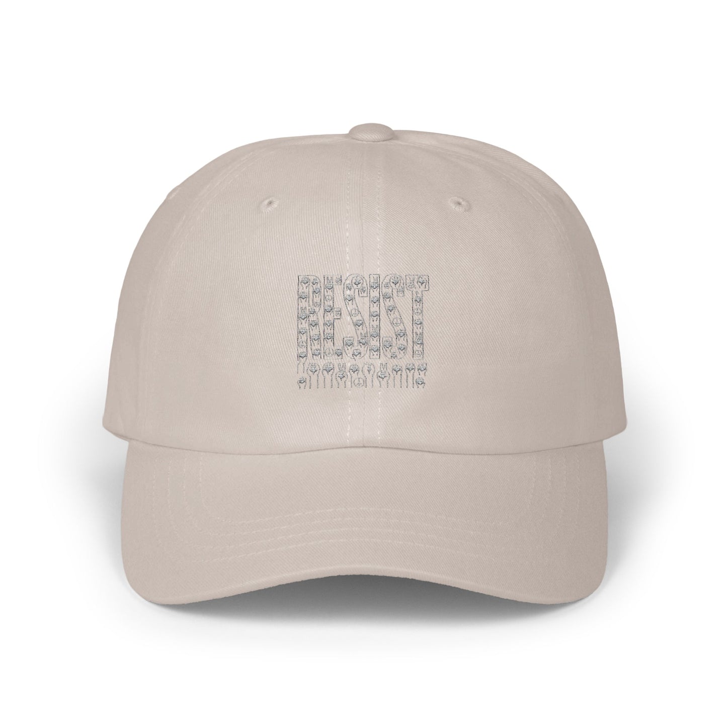 Resist Embroidered Motivational Quote Cap product type