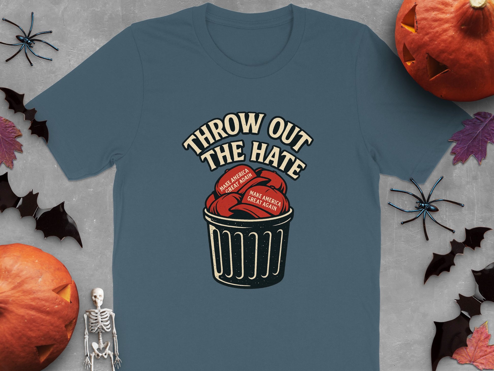Throw Out The Hate Graphic Design Shirt product