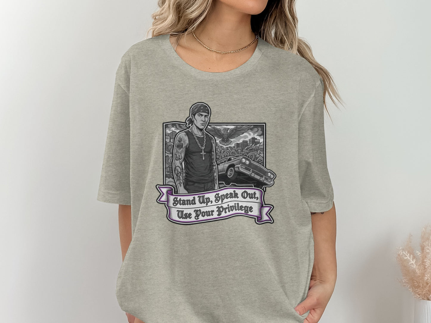 Stand Up Speak Out Use Your Privilege T-shirt