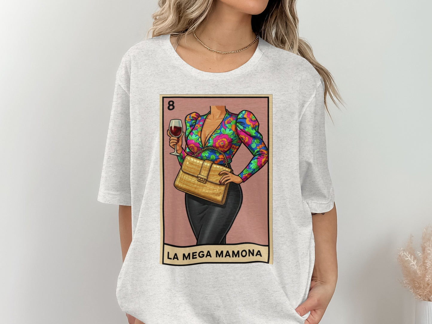La Mega Mamona Graphic Casual Oversized Tee product