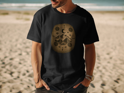 Mystical Mountain Adventure Graphic T-Shirt product