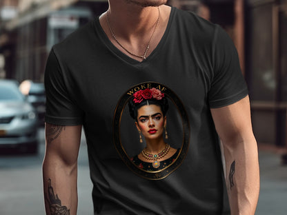 Woke AF Frida Kahlo Graphic T-shirt product