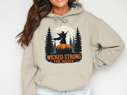 Wicked Strong for Justice Graphic Hoodie product