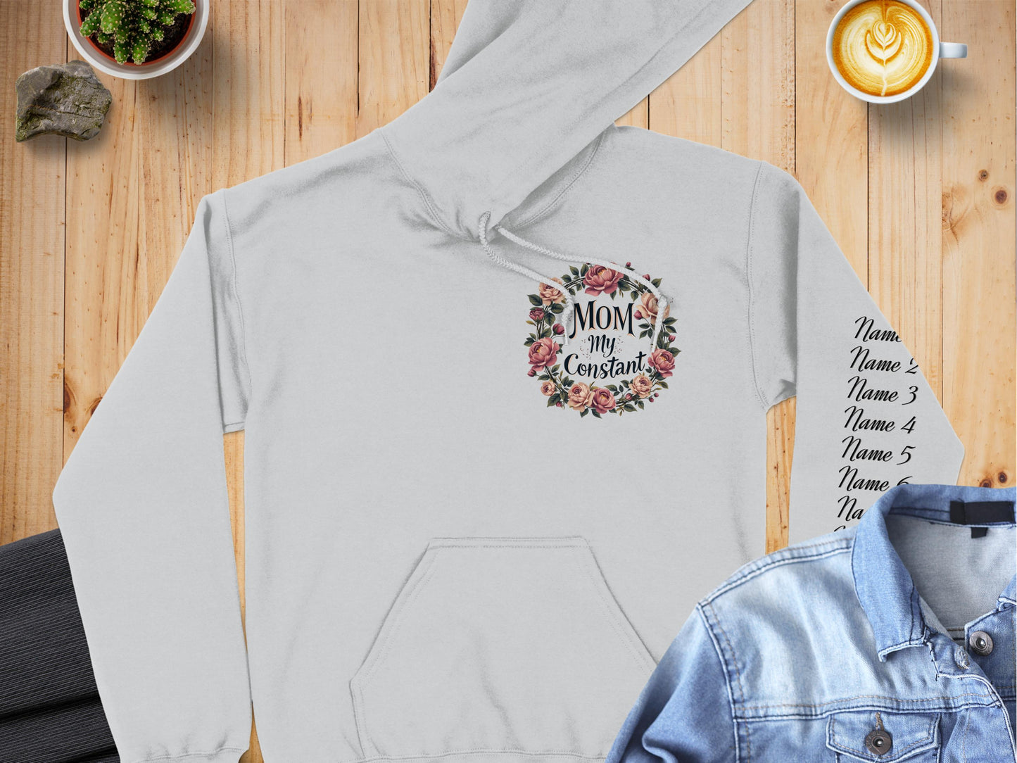 Mom My Constant Floral Graphic Design Hoodie product