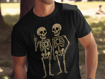 Skeletal Graphic Fun Unisex T-shirt Product
