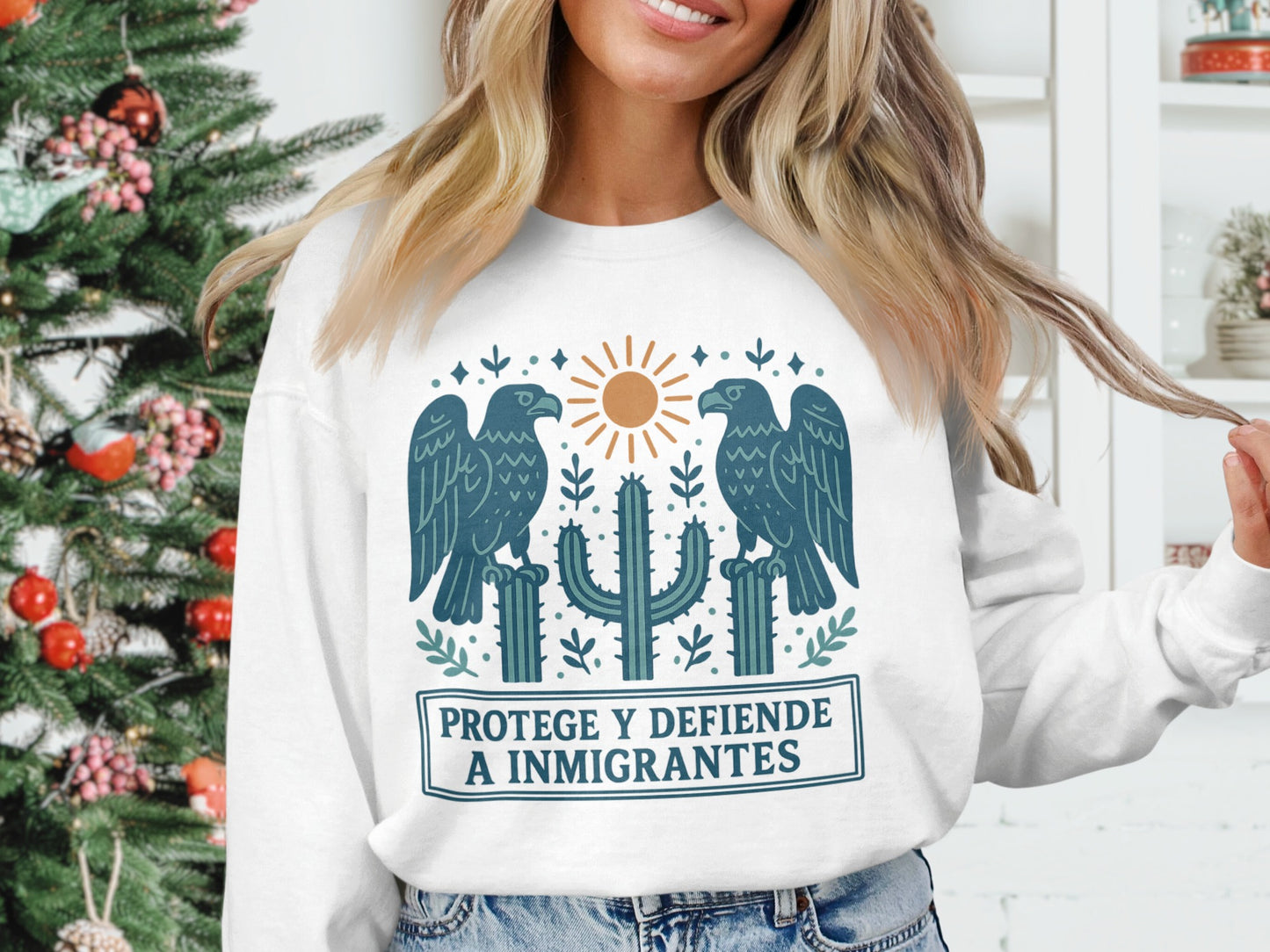 Protege Y Defiende A Inmigrantes Sweatshirt product type