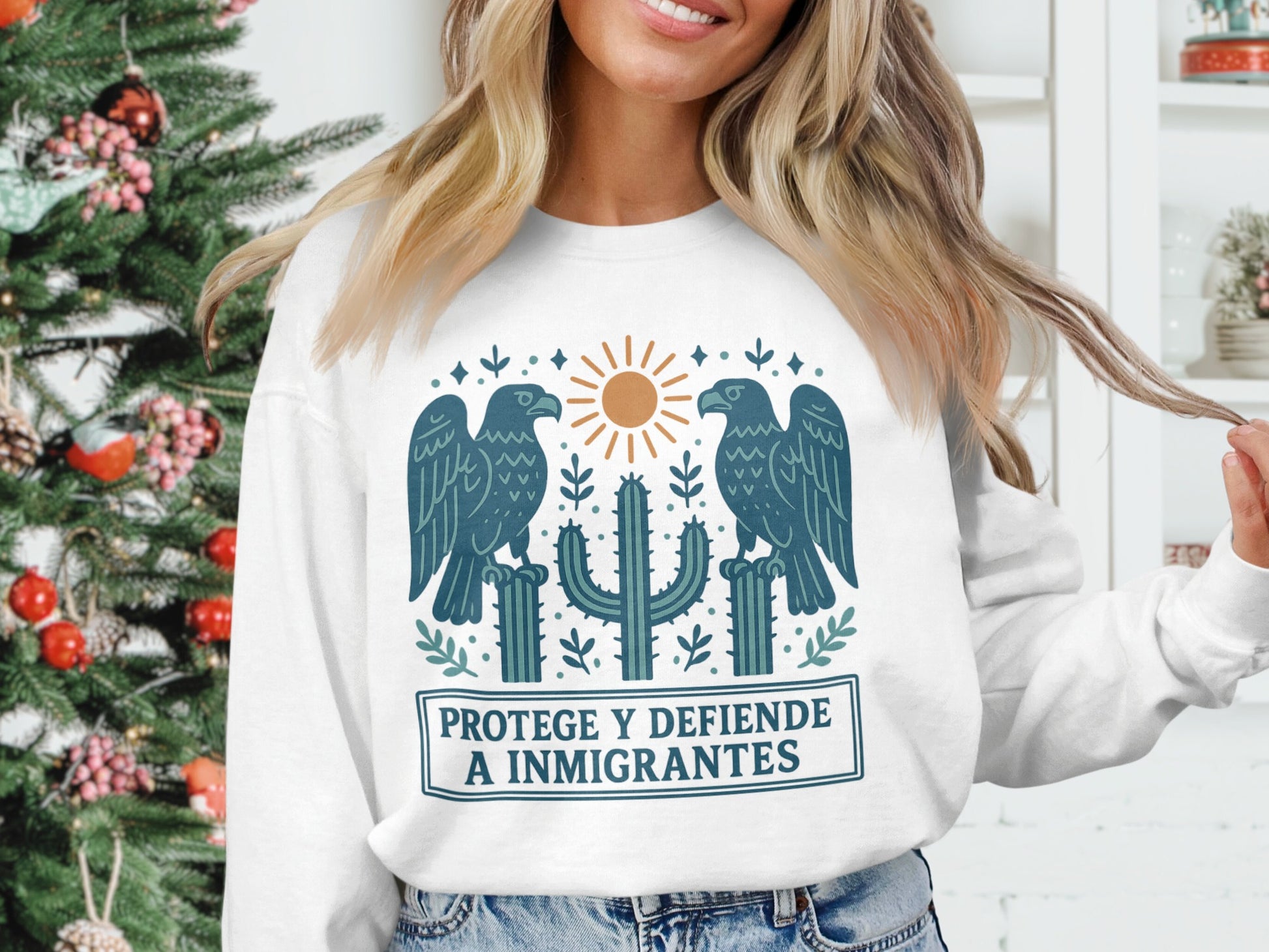 Protege Y Defiende A Inmigrantes Sweatshirt product type