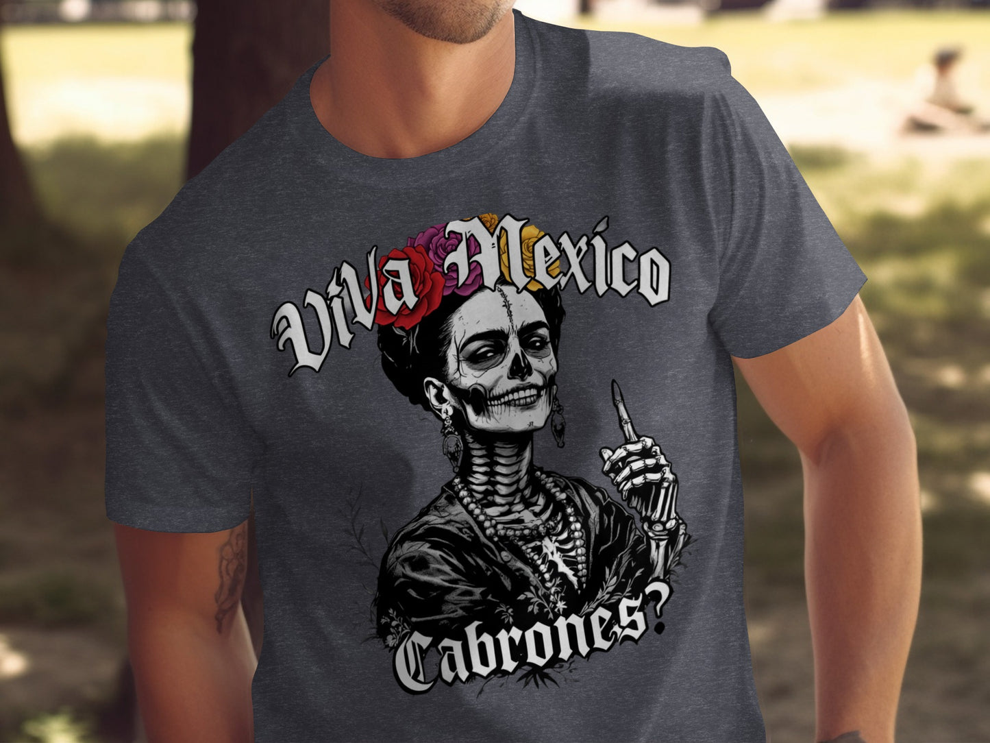 Viva Mexico Cabrones Graphic Unisex T-shirt Product