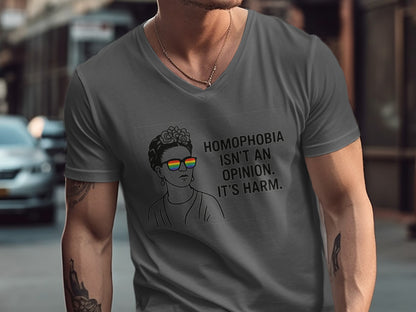 Homophobia Isn't an Opinion It's Harm T-shirt product type