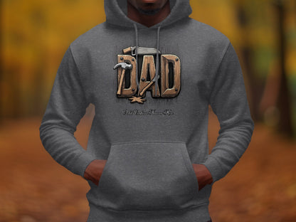 Wild Western Themed Dad Hooded Sweatshirt product