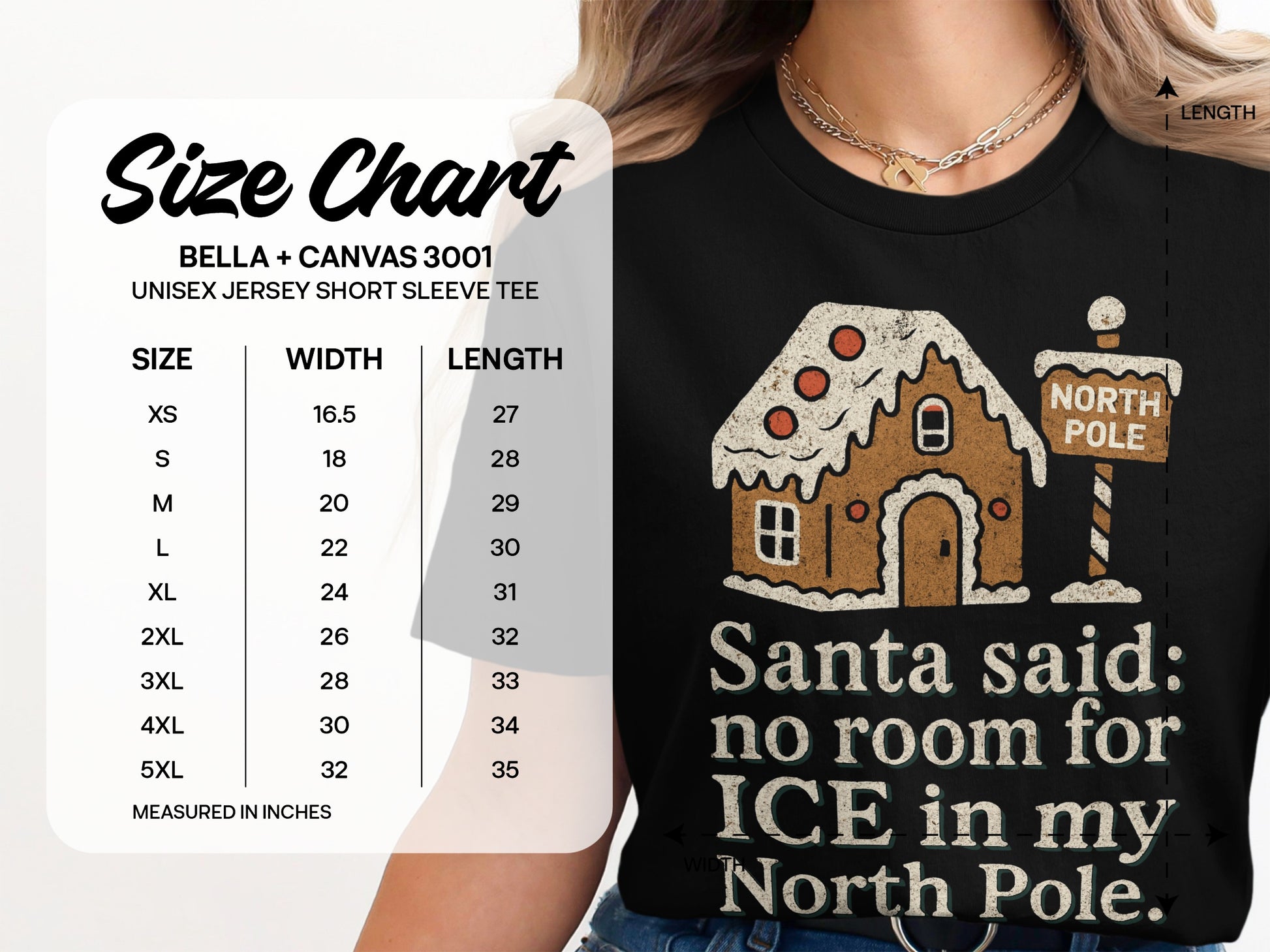 Santa Said No Room For Ice In My North Pole Shirt
