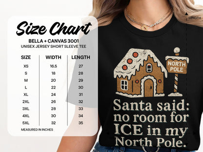 Santa Said No Room For Ice In My North Pole Shirt