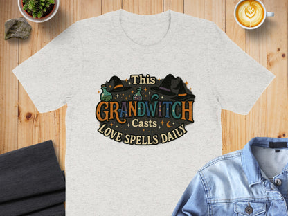 This Grandwitch Casts Love Spells Daily T-shirt product