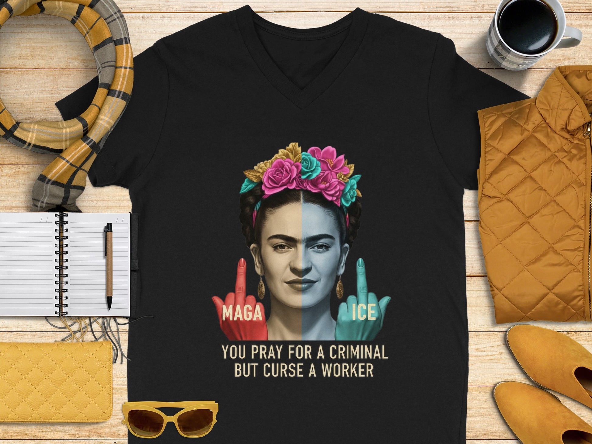 You Pray for a Criminal But Curse a Worker Shirt