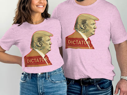 Stylish Unique Dictator Graphic Tee Shirt product