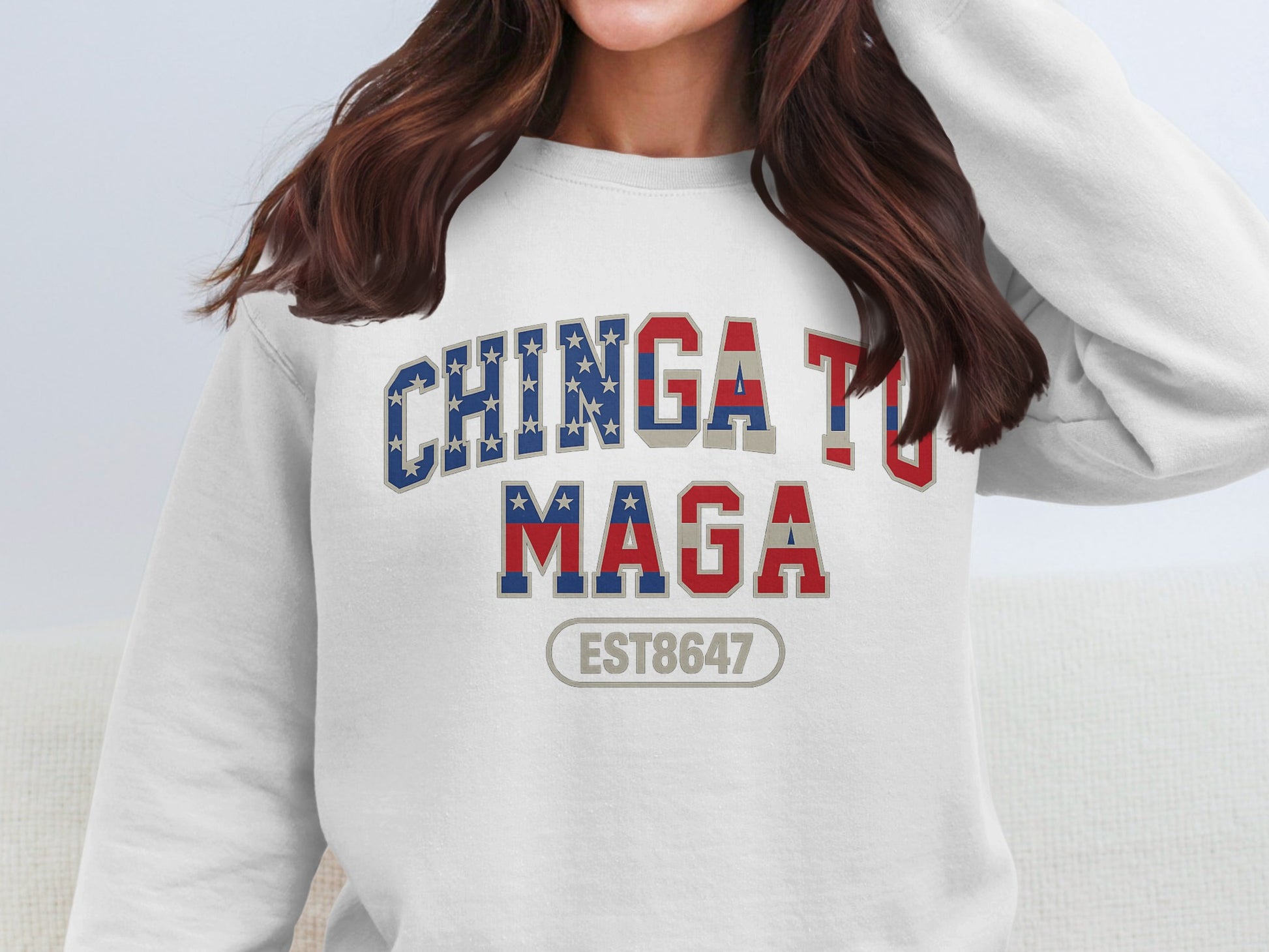 Chinga Tu Maga EST8647 Graphic Sweatshirt Product