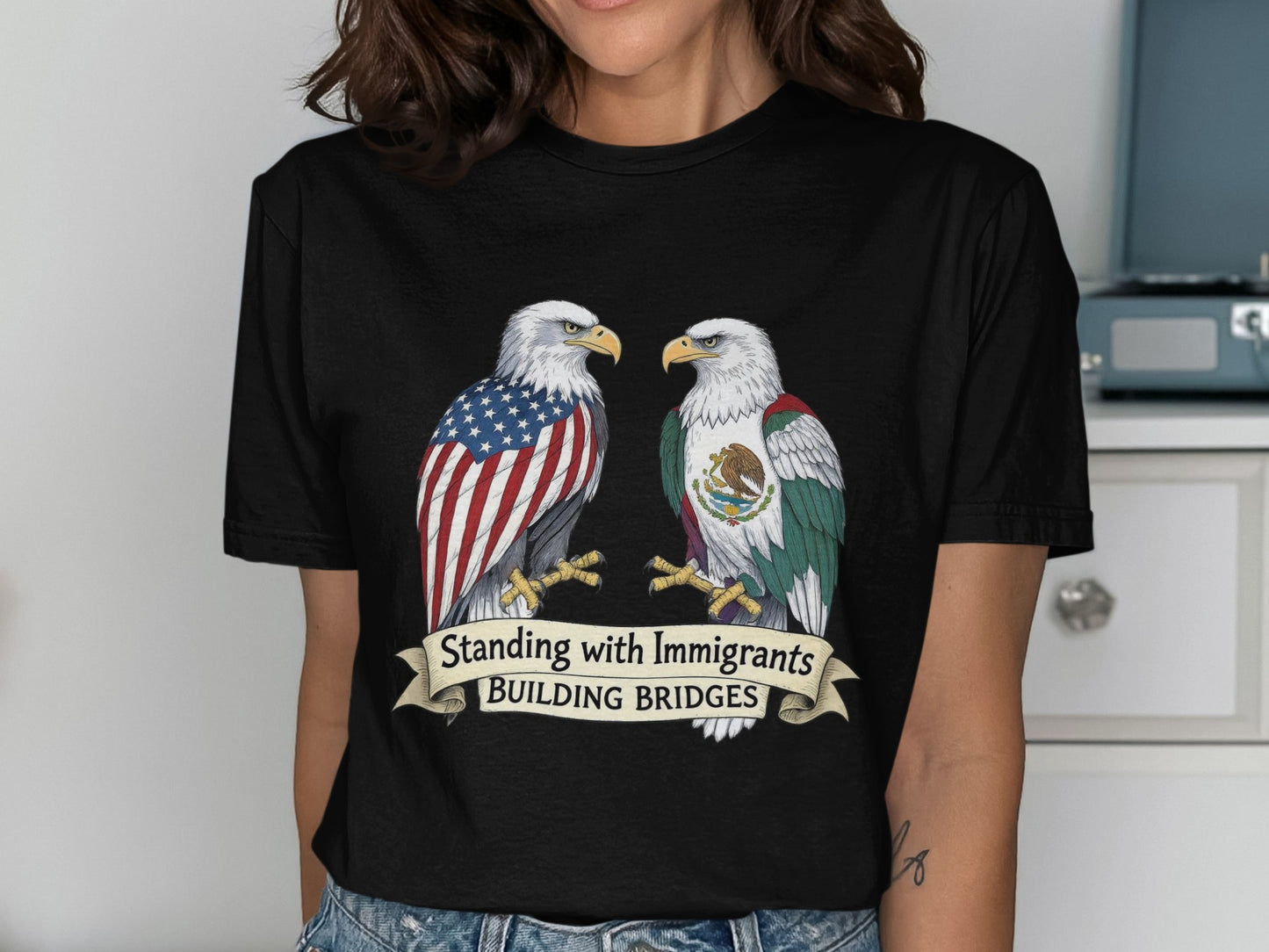 Standing with Immigrants Building Bridges product type