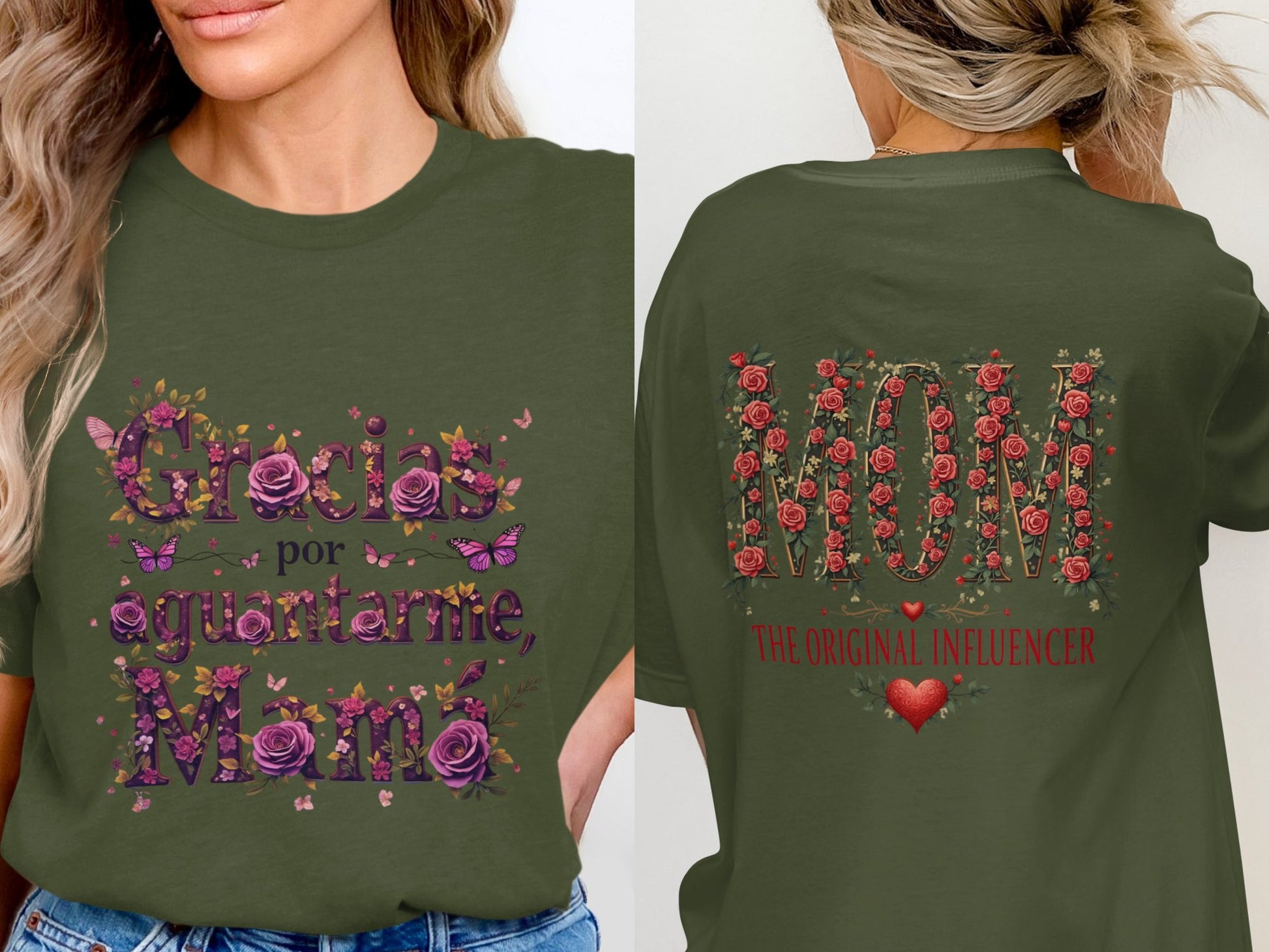 Gracias Por Cuidarme Mamá Influencer Shirt Product