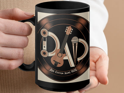 Music Lover Personalized Guitar Microphone Mug product