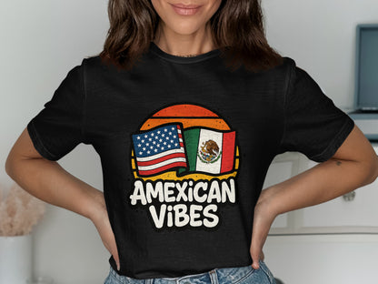 AMEXICAN VIBES Flag Graphic Short Sleeve T-shirt product