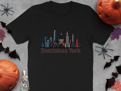 Dominican York New York Skyline Halloween T-Shirt product