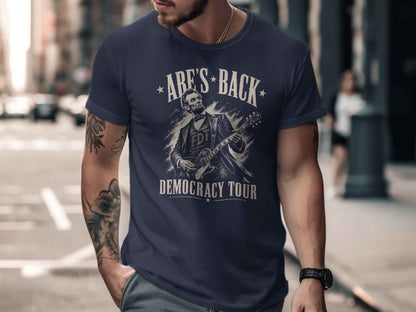 Abe's Back Democracy Tour Rocker T-Shirt