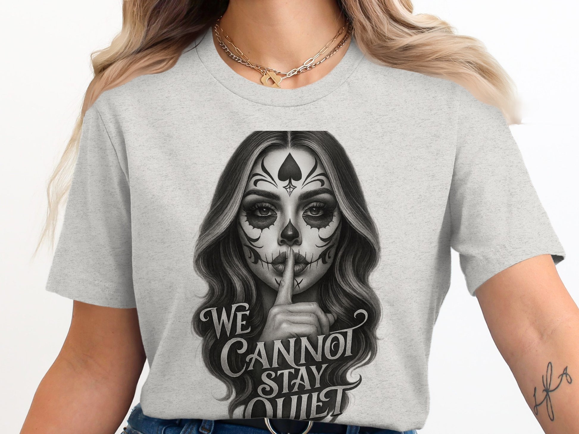 We Cannot Stay Quiet Graphic T-Shirt Product