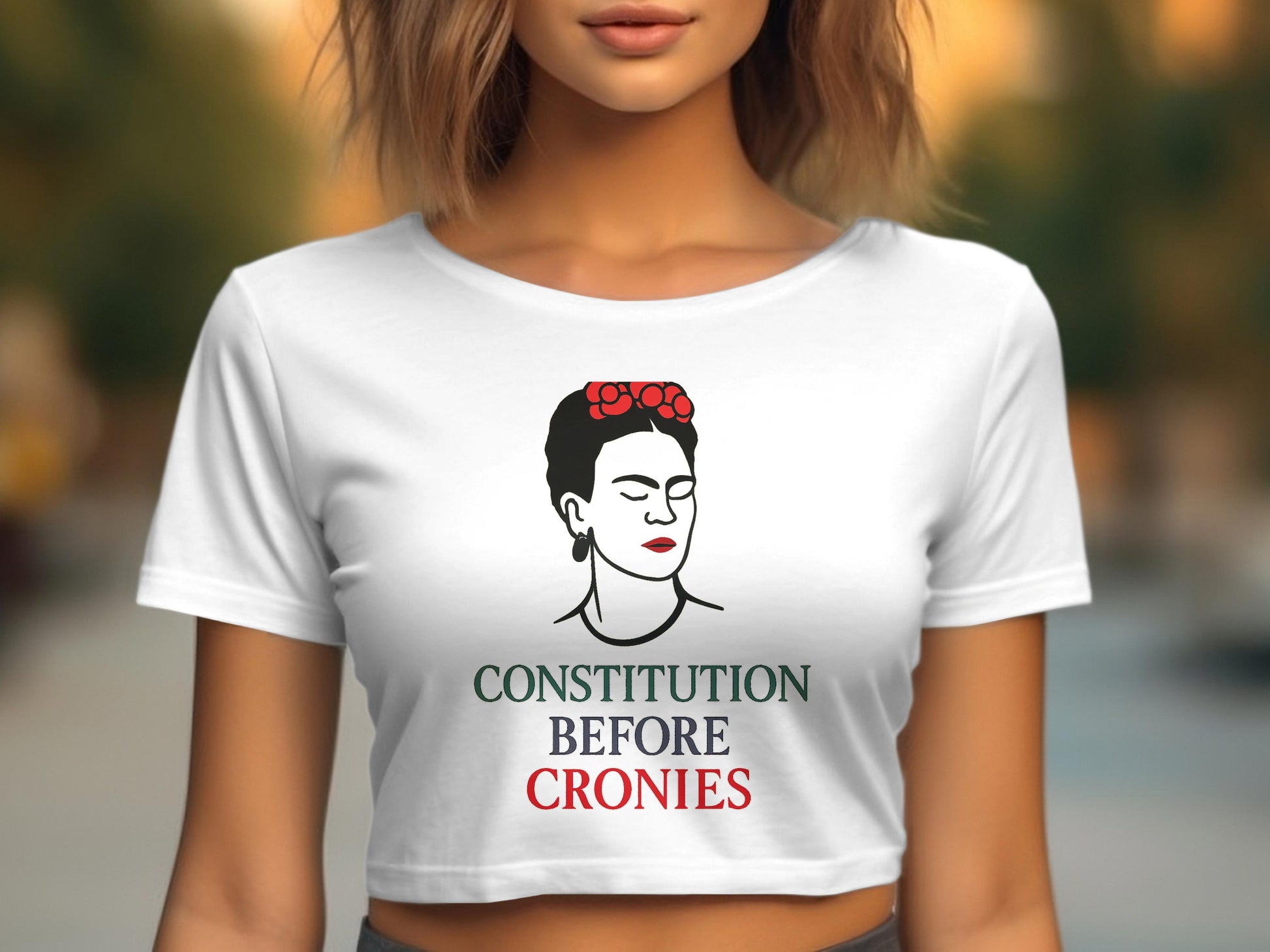 Constitution Before Cronies Graphic Tee product