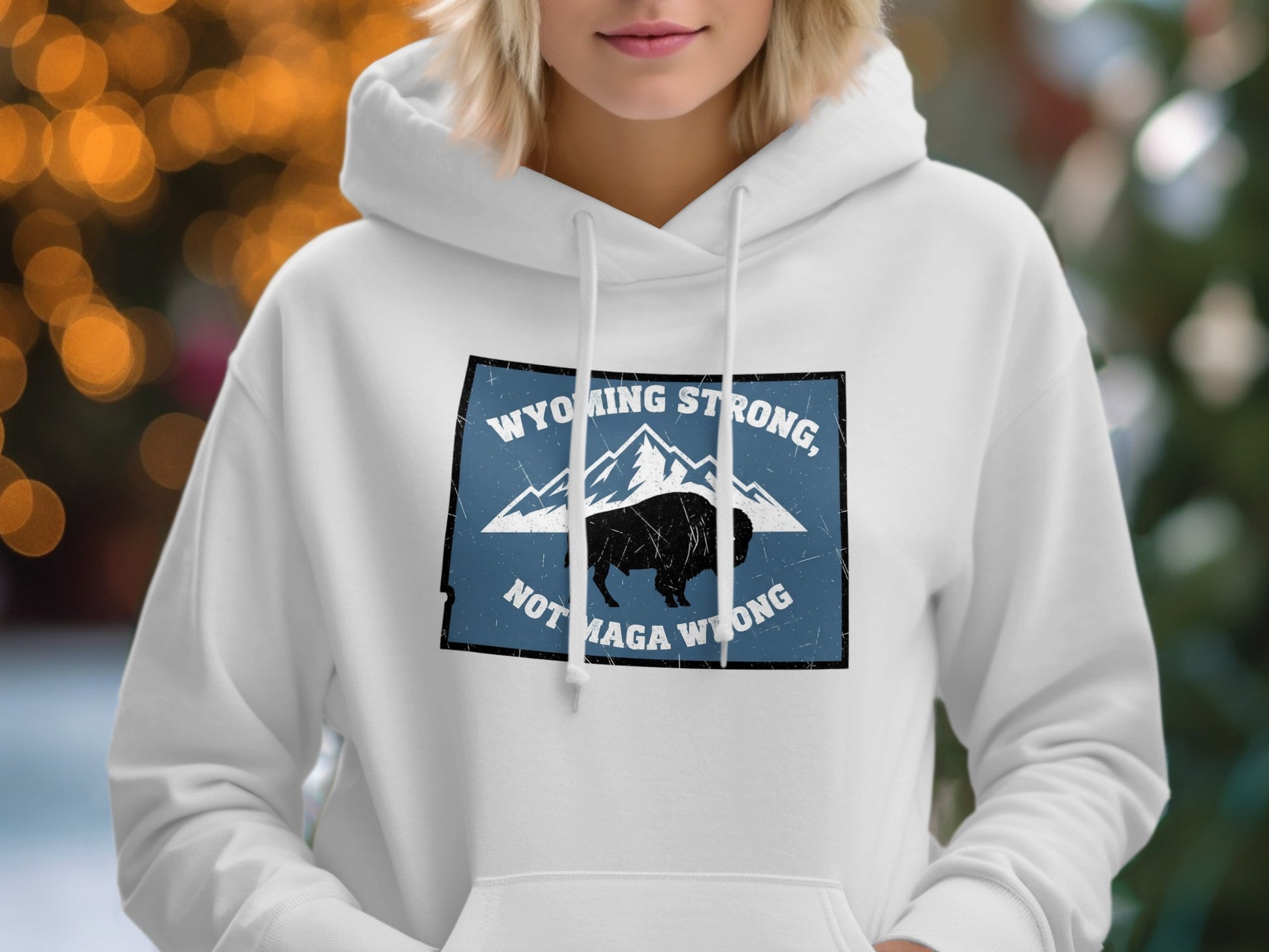 Wyoming Strong Fashionable Graphic Hoodie product