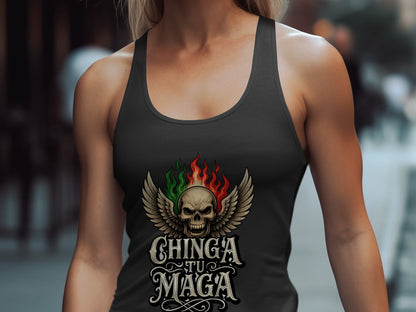 Chinga Tu Maga Graphic Tank Top Product
