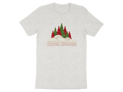 Choose Kindness Christmas Forest Graphic T-shirt