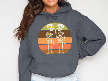 Vintage Skeleton Graphic Hoodie product type