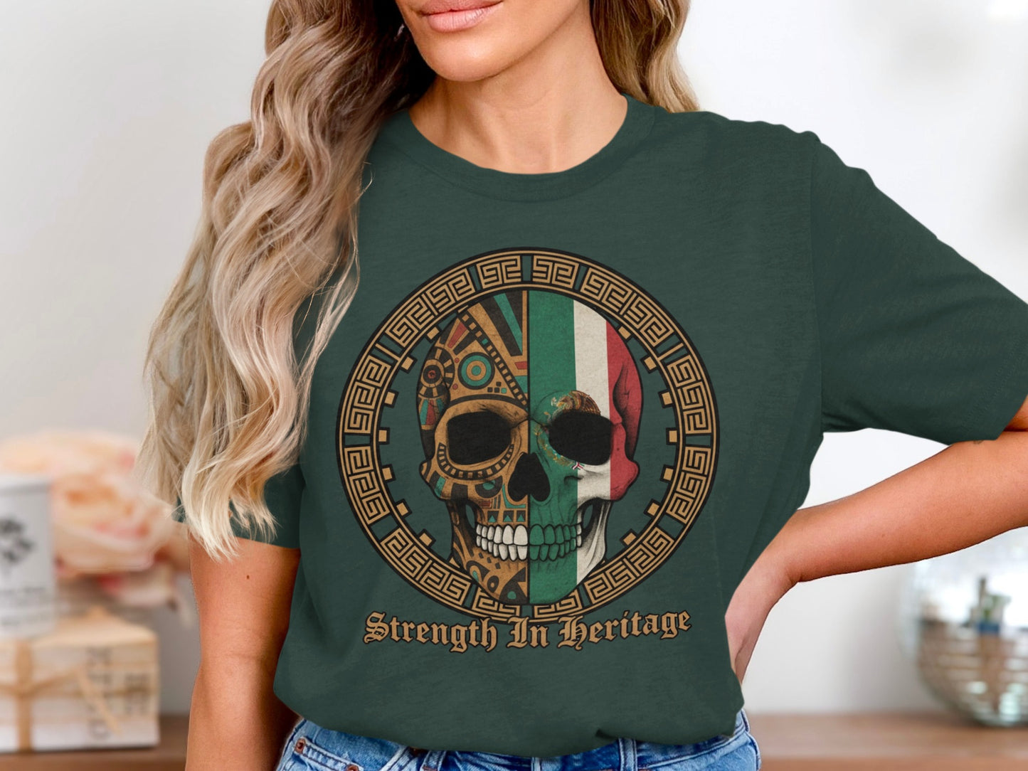 Strength In Heritage Graphic Tee Shirt