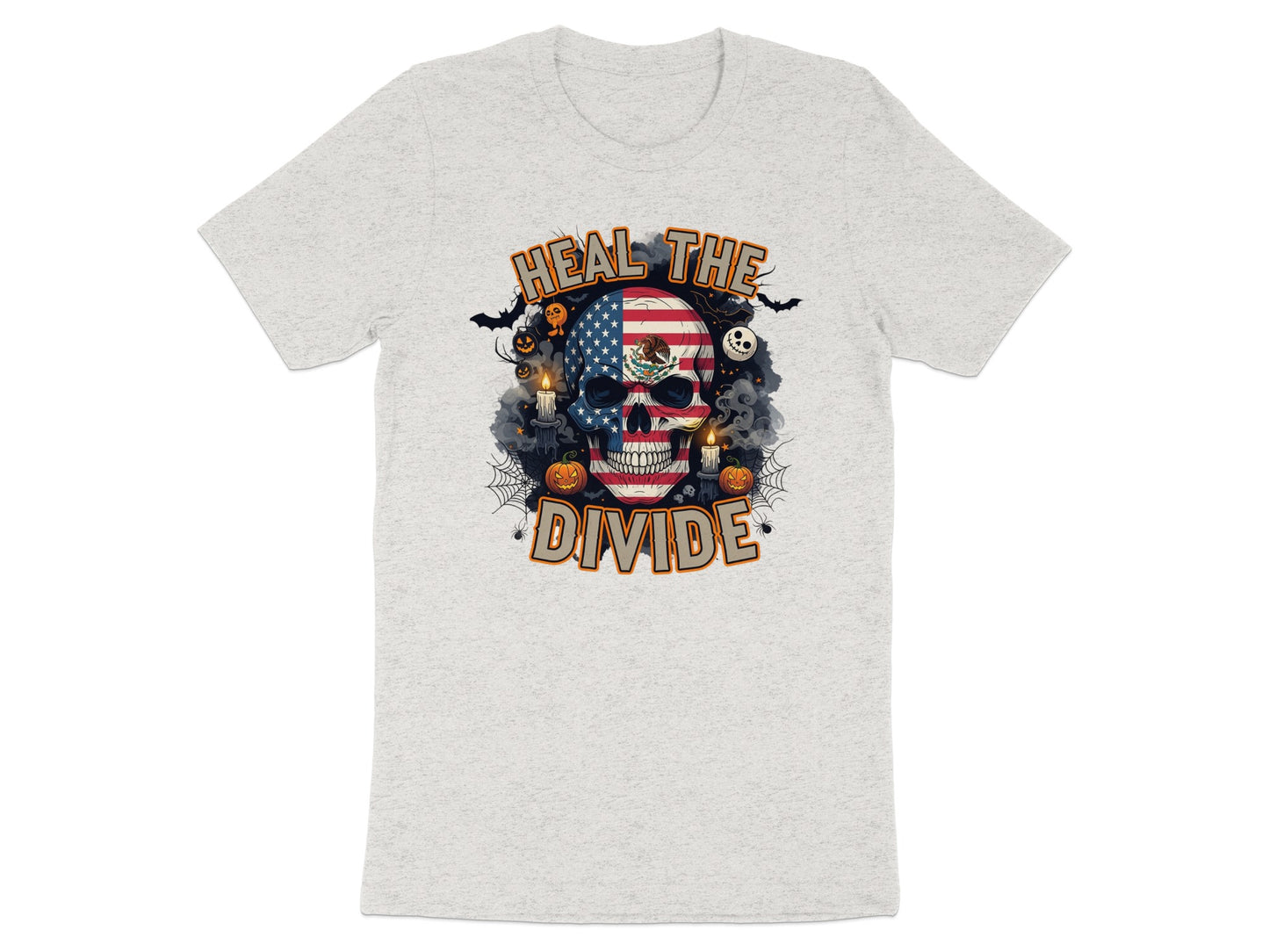 Heal The Divide Skull Printed T-shirt product