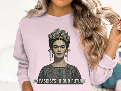 No Fascists In Our Future Graphic Sweatshirt