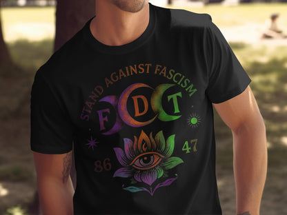 Stand Against Fascism Eye Design FDT T-Shirt product