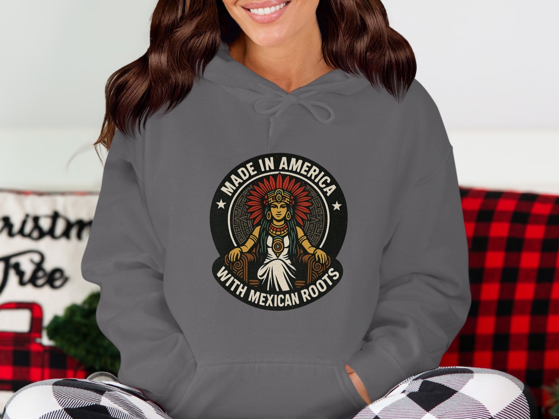 Made in America with Mexican Roots Hoodie product type