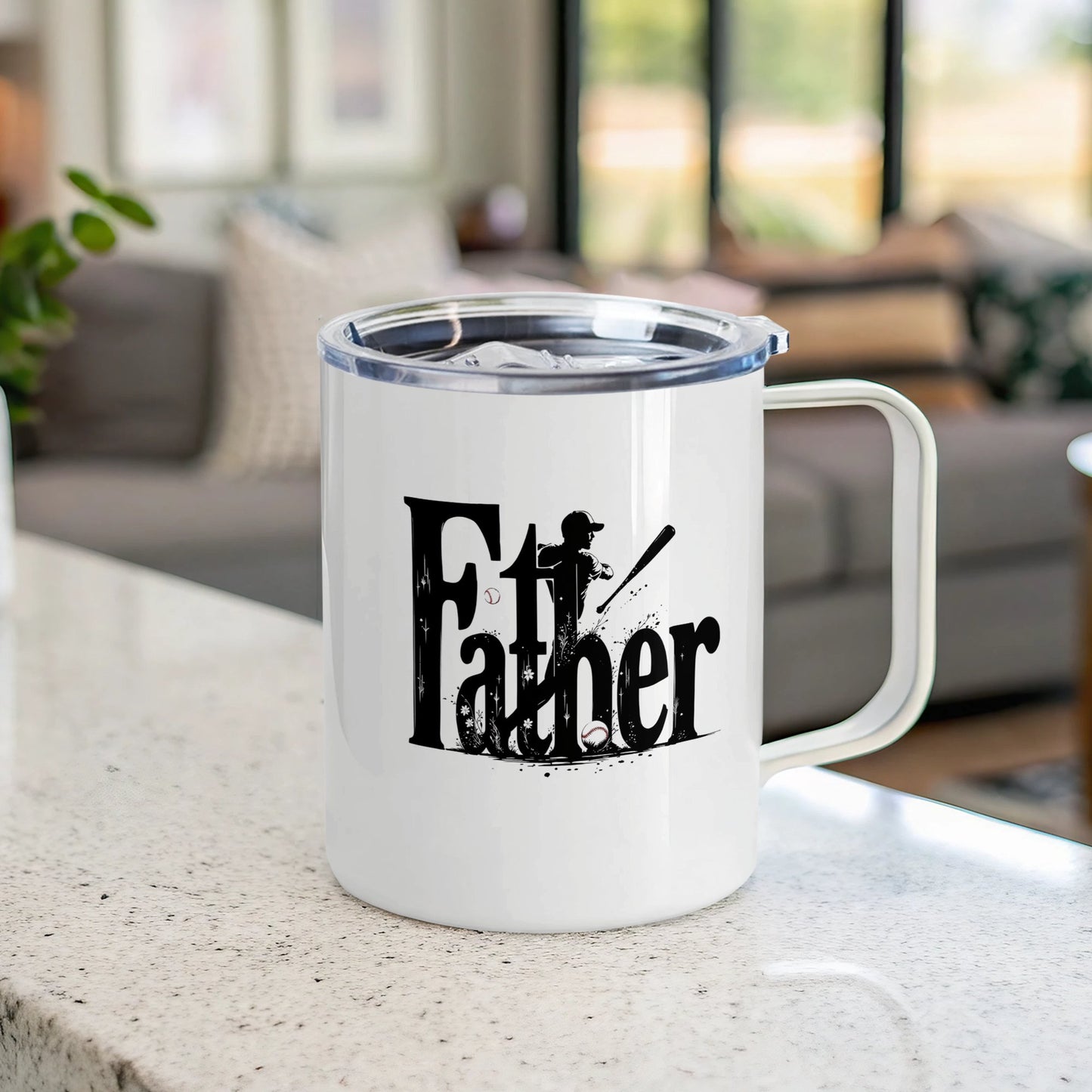 Father Graphic White Mug Perfect Gift Product