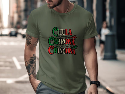 Chula Cabrona Chingona Graphic Tee Shirt product type