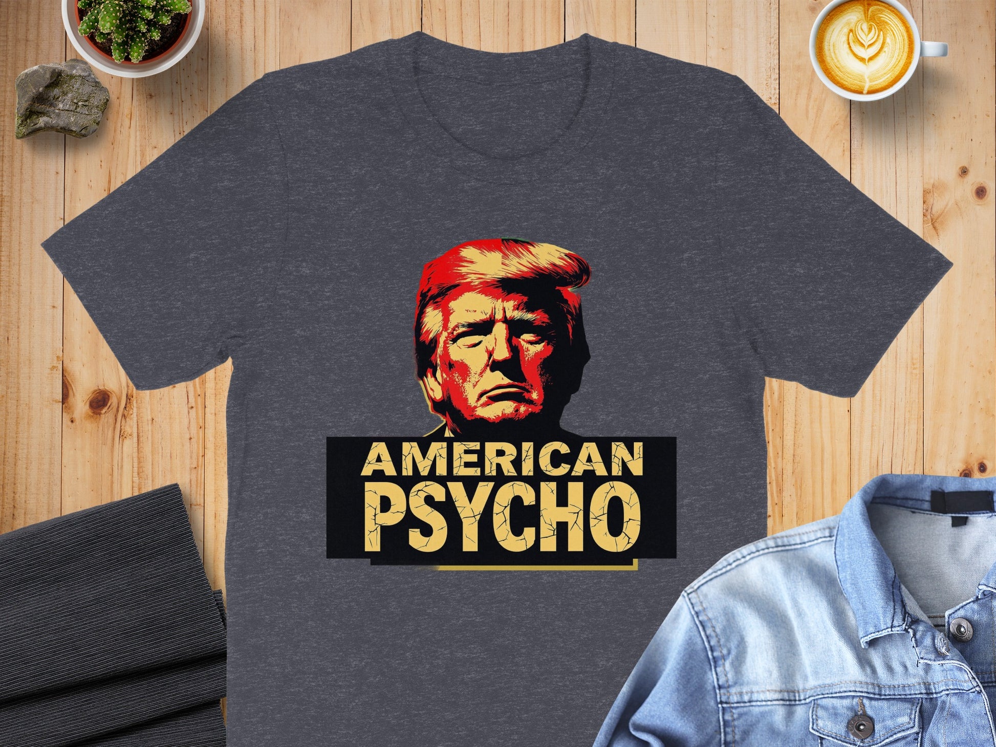 American Psycho Graphic Printed T Shirt product