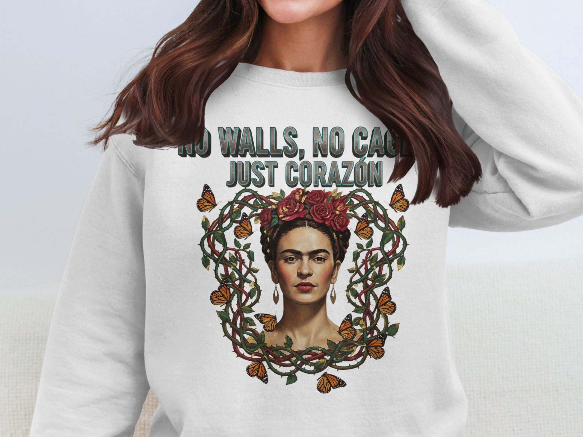No Walls No Cage Just Corazon Sweatshirt