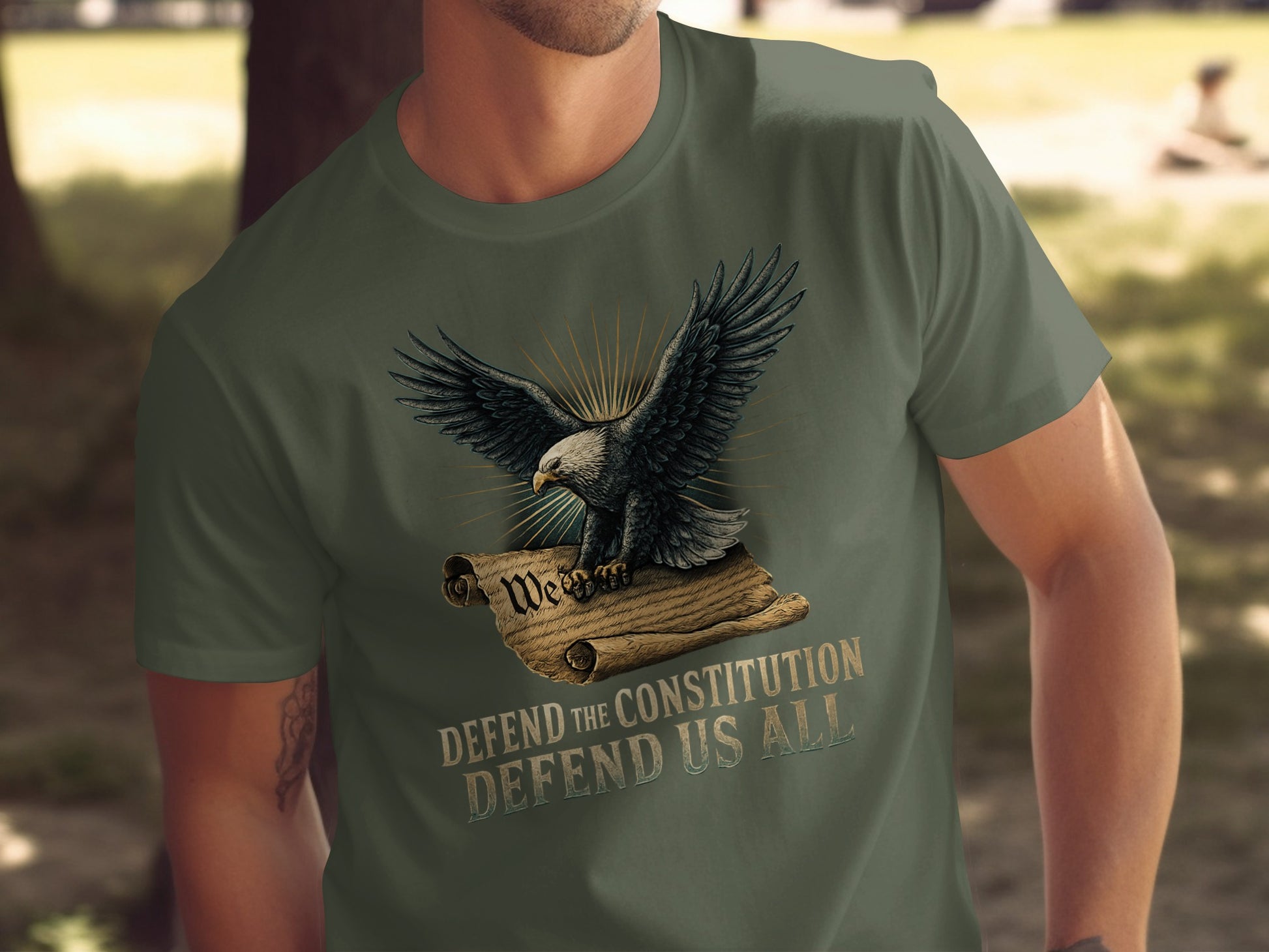 Defend the Constitution Defend Us All T-shirt