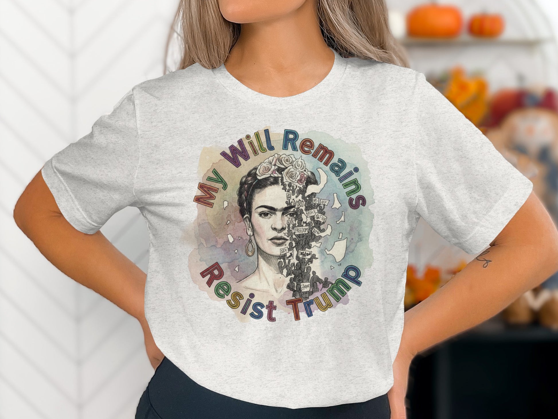 My Will Remains Resist Trump T-shirt product
