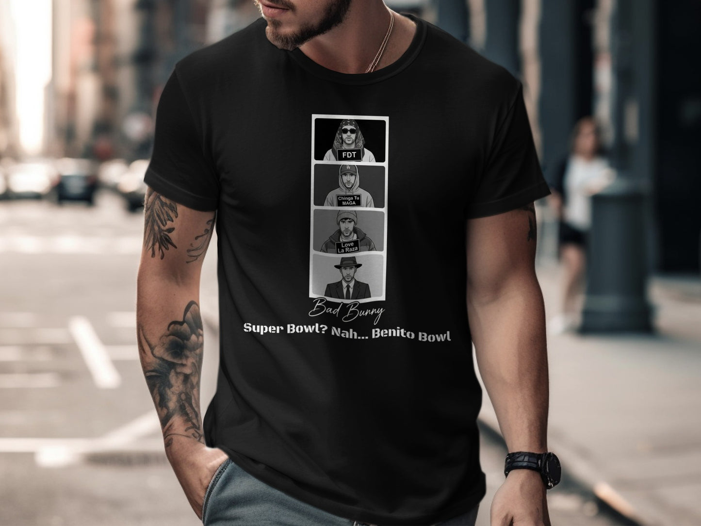 Super Bowl Nah Benito Bowl Graphic T-shirt
