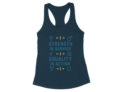 Strength in Service Equality in Action Tank Top
