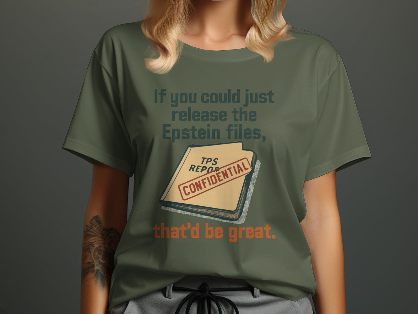 Release the Epstein Files TPS Report Confidential product