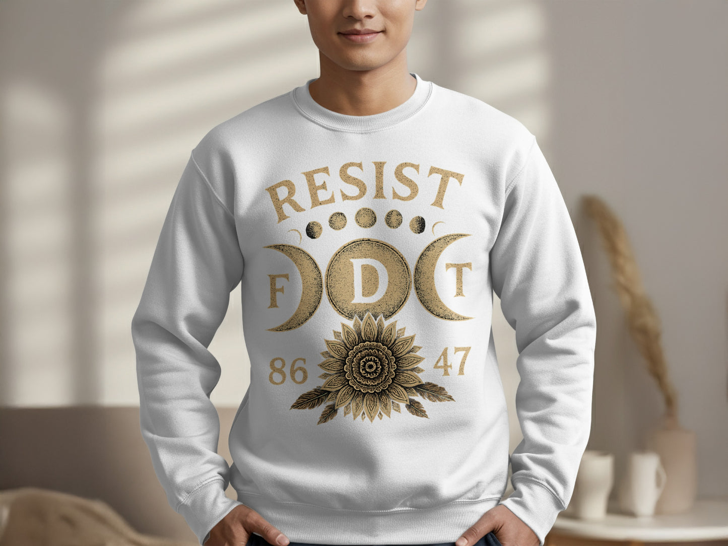 Resist FDT 8647 Sunflower Moon Design product type