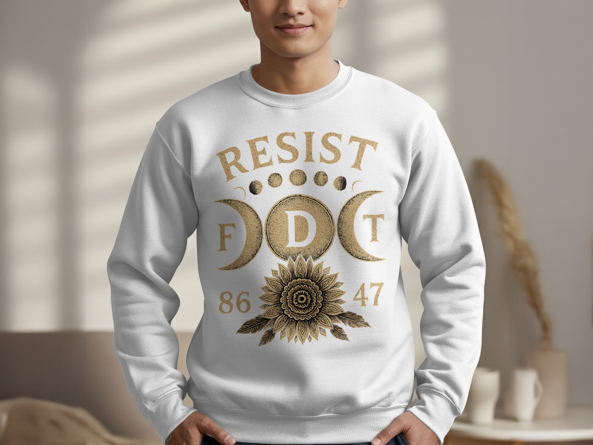 Resist FDT 8647 Sunflower Moon Design product type