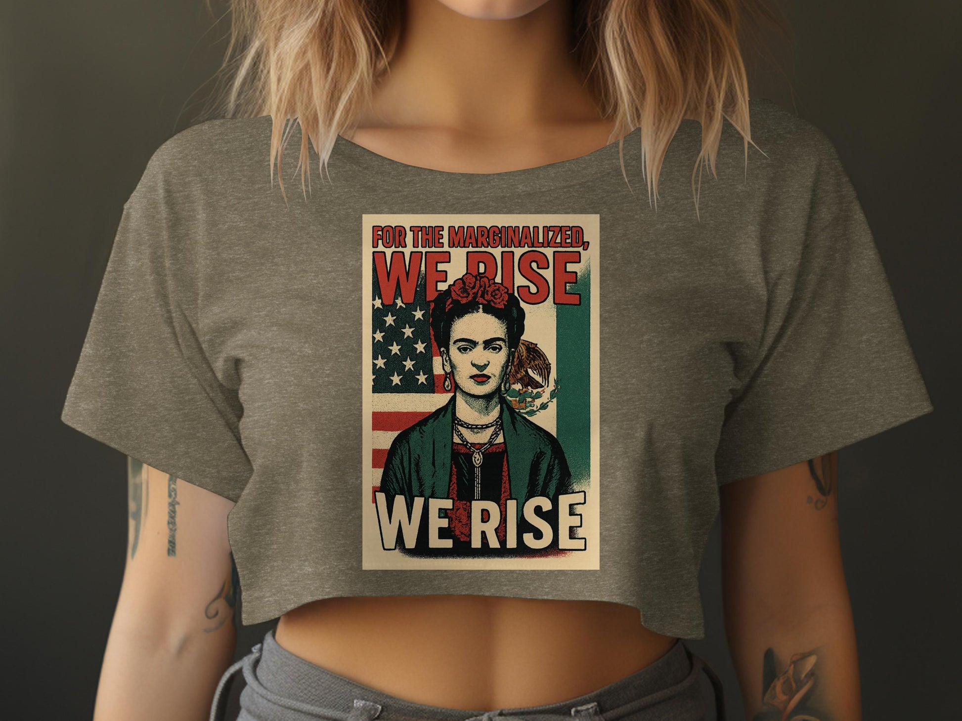 For The Marginalized We Rise Graphic T-shirt product