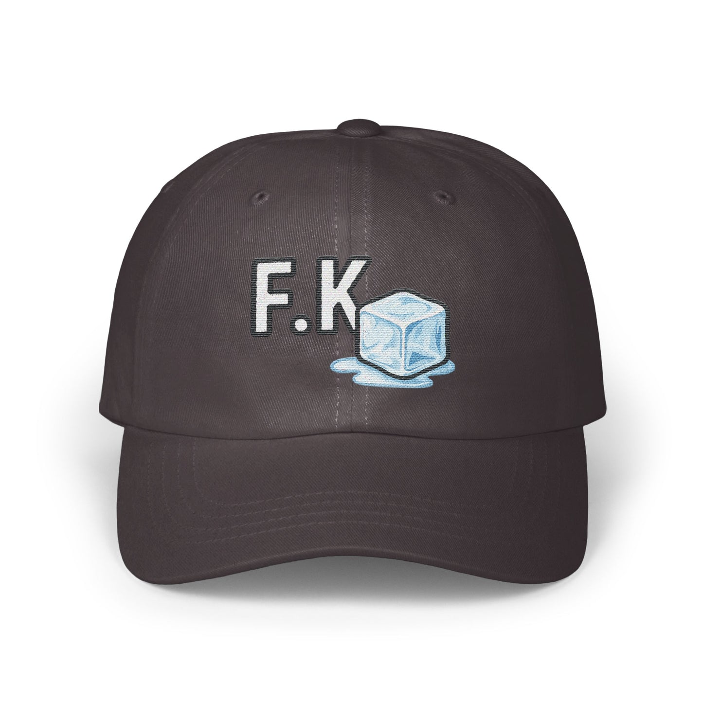 Trendy F.K Ice Cube Embroidery Baseball Cap product type